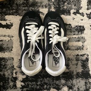 Vans Classic Black and White Shoes